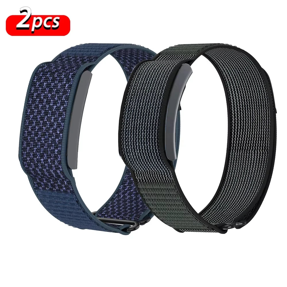Amazfit Helio Nylon Sport Band – Adjustable Breathable Arm Strap