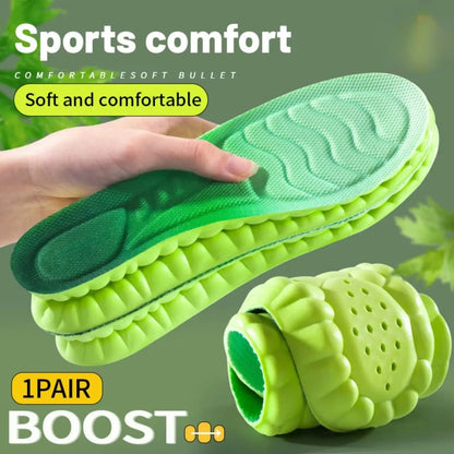 Sport Cushion Insoles – High Stretch Shock Absorption Pads