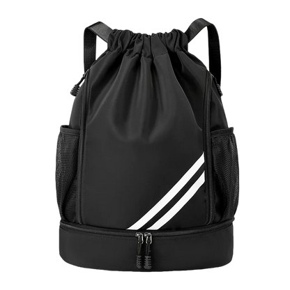 Drawstring Sports Backpack – Gym & Football Carry Bag