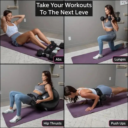 Home Gym Weighted Belt – Body Shaping Fitness Accessory