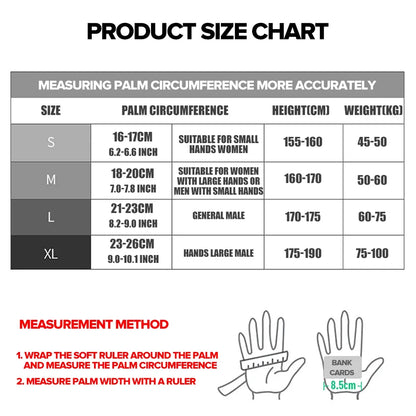 Gym Fitness Gloves with Wrist Straps