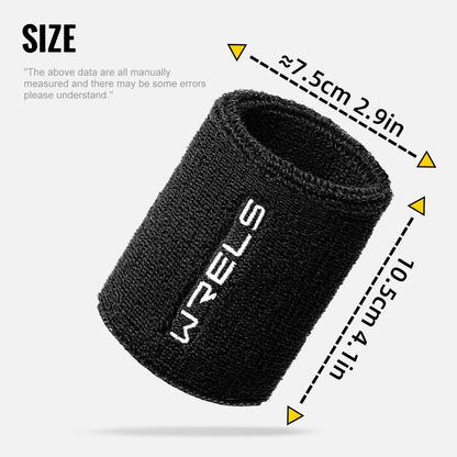Breathable Wrist Sweatbands – Sports & Gym Absorption Bands