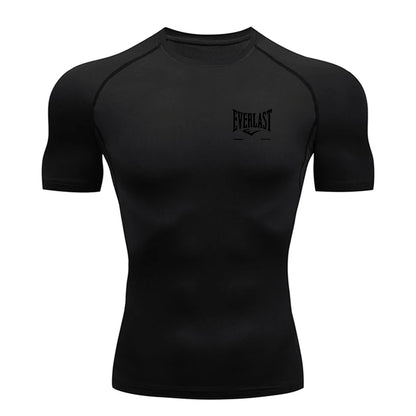 Men’s Workout T-Shirt – Compression Sportswear Training Top