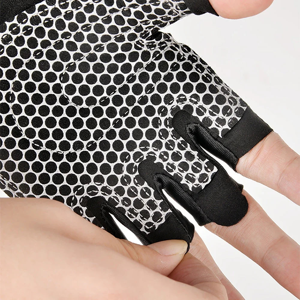 Gym Fitness Gloves with Wrist Straps
