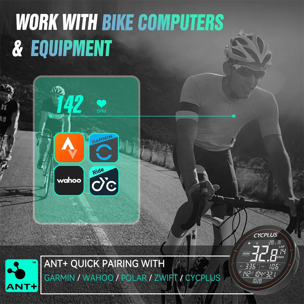CYCPLUS Heart Rate Armband – Bluetooth & ANT+ Fitness Monitor