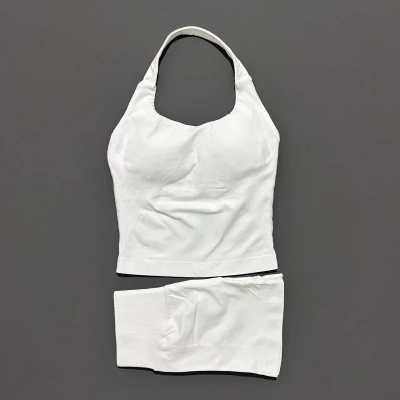 Seamless Running & Yoga Set – Women’s 2PC Fitness Outfit