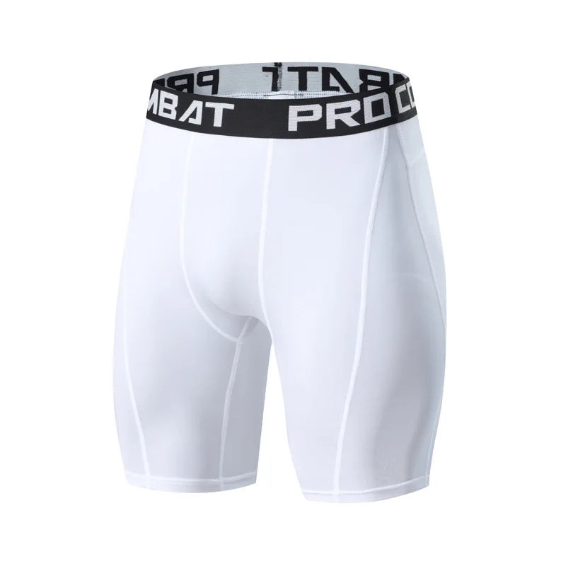 Men’s Bodybuilding Gym Shorts – Compression Workout Shorts