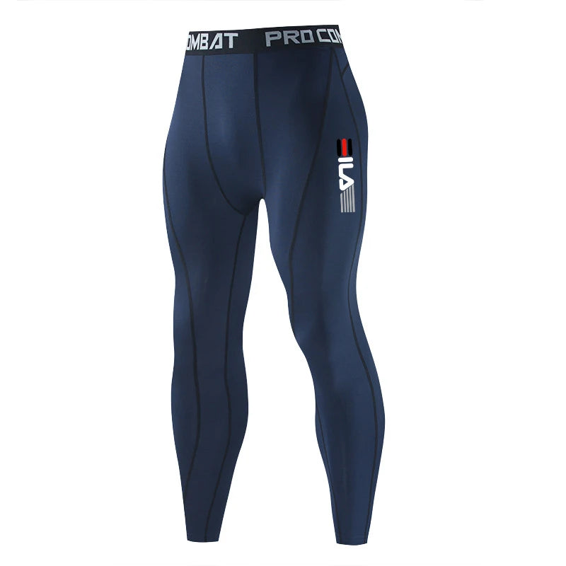 Men’s Compression Gym Pants – Bodybuilding Running Tights