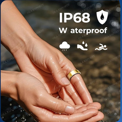 5ATM Smart Ring – Health Monitoring for Men & Women