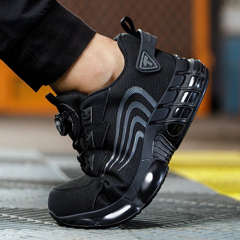 Fashion Work Safety Shoes – Durable Protective Sports Sneakers