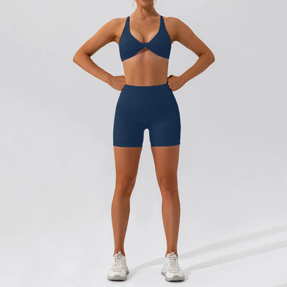 Women’s Sports Tracksuit – Quick-Dry Yoga Set 2PCS
