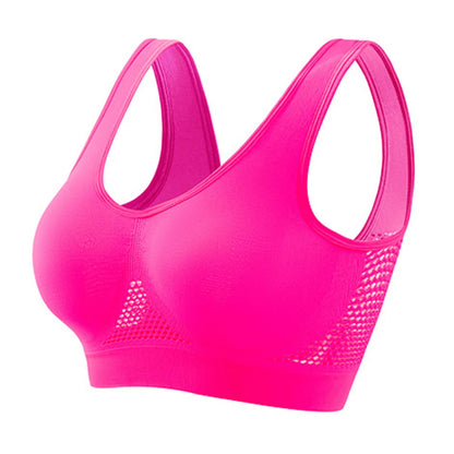 Women’s Yoga Sports Vest – Shockproof Support Gym Bra