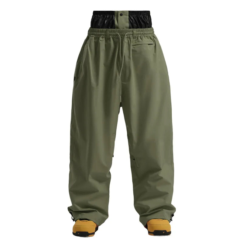 Gsou Snow Unisex Ski Pants – Waterproof Snowboard Cargo Trousers