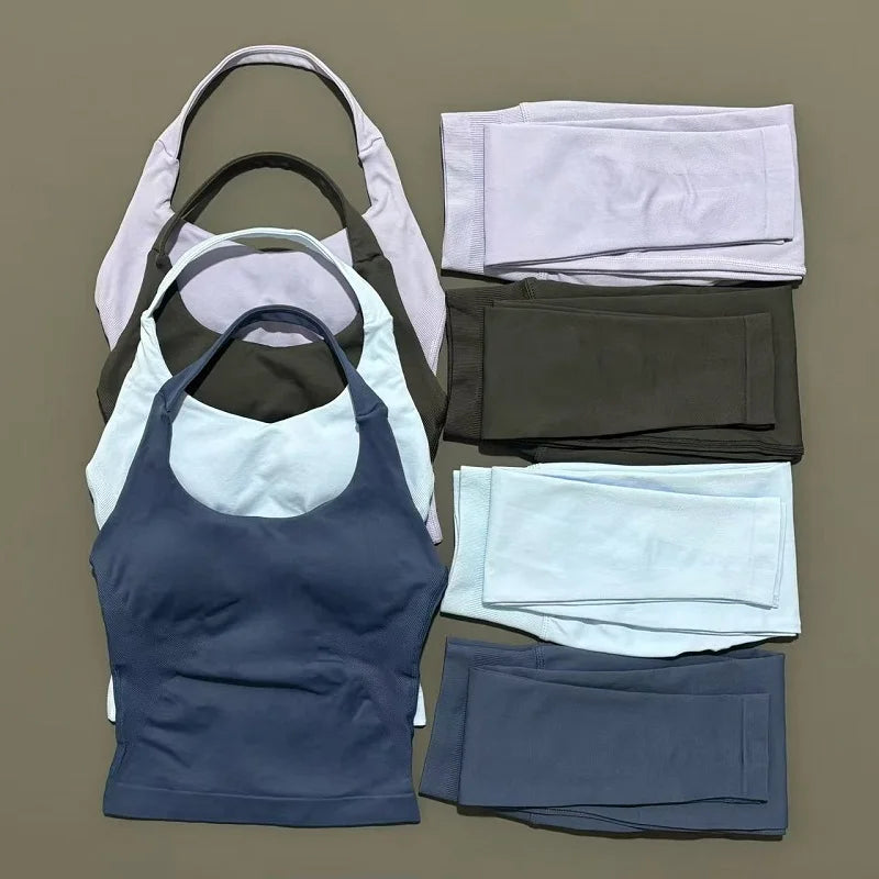 Breathable Yoga Tracksuit Set for Women (2PC)