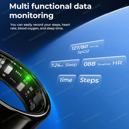 5ATM Smart Ring – Health Monitoring for Men & Women