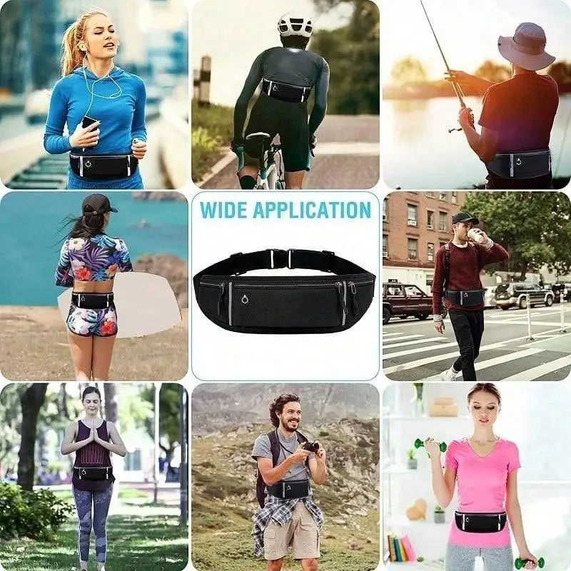 Professional Running Waist Bag – Phone Holder Sports Belt