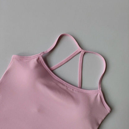 Women’s Yoga Sports Bra Vest – Pilates & Running Fitness Top