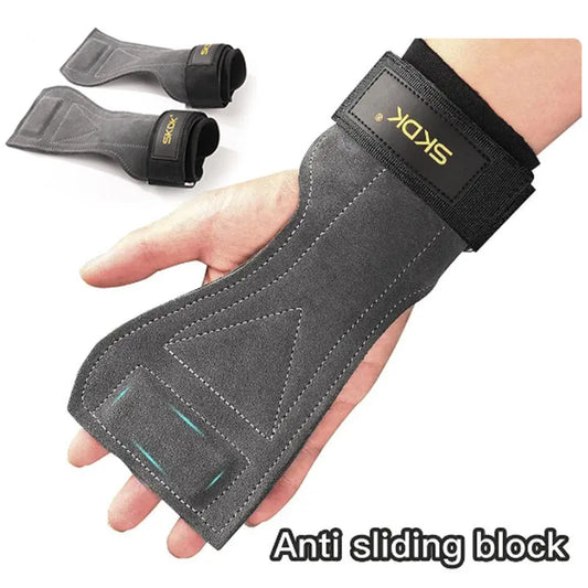 Heavy-Duty Fitness Gloves – Grip & Wrist Support (2PCS)