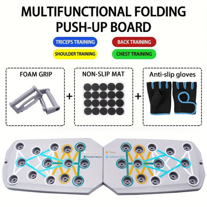 Full Body Push-Up Trainer – Chest, Back & Core Workout Board