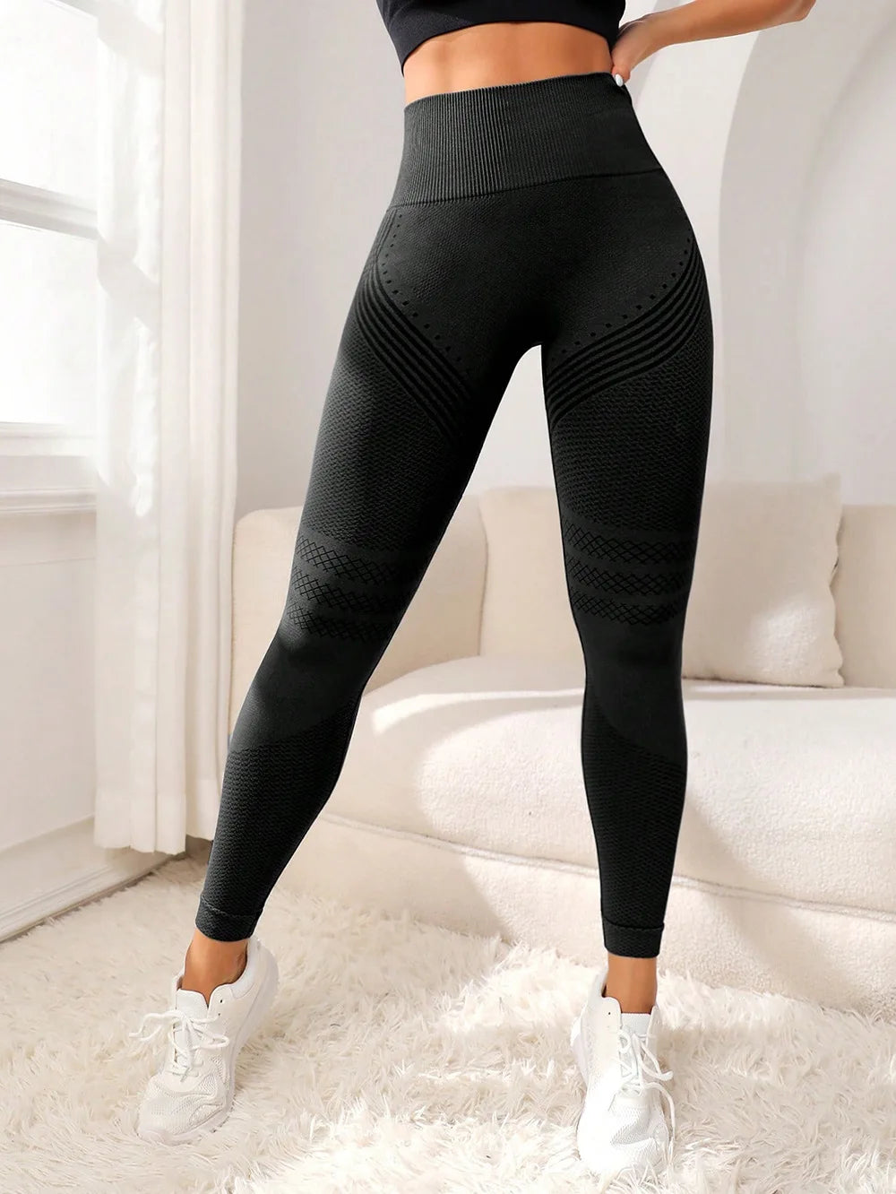 Women’s High Waist Yoga Pants – Butt Lift Fitness & Running Leggings