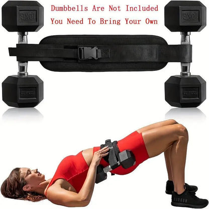 Home Gym Weighted Belt – Body Shaping Fitness Accessory