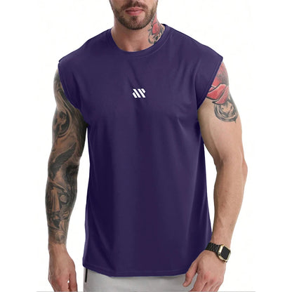 Men’s Sleeveless Gym Vest – Quick-Dry Fitness Training Shirt