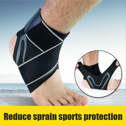 Sports Ankle Compression Wrap – Injury Protection Sleeve
