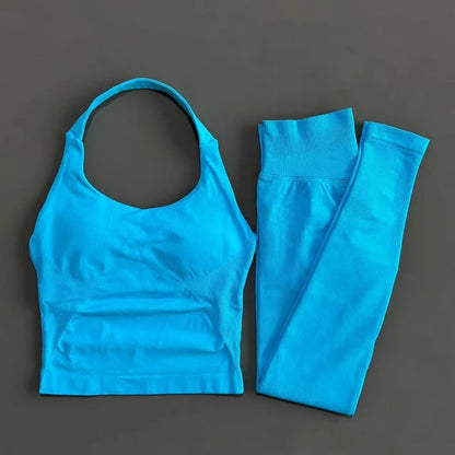 Breathable Yoga Tracksuit Set for Women (2PC)
