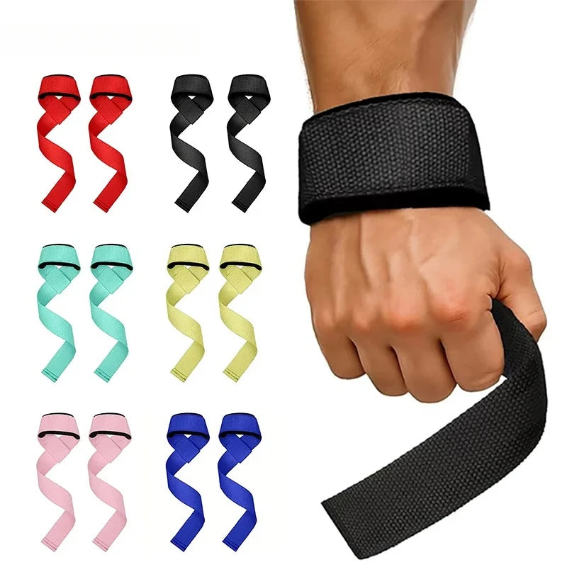 Non-Slip Weightlifting Straps for Gym Training