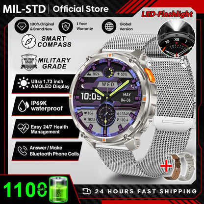 T-Rex 3 Ultra Smartwatch – GPS Military Sports Watch