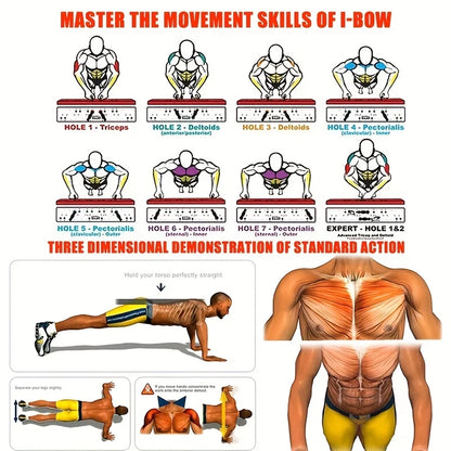 Full Body Push-Up Trainer – Chest, Back & Core Workout Board