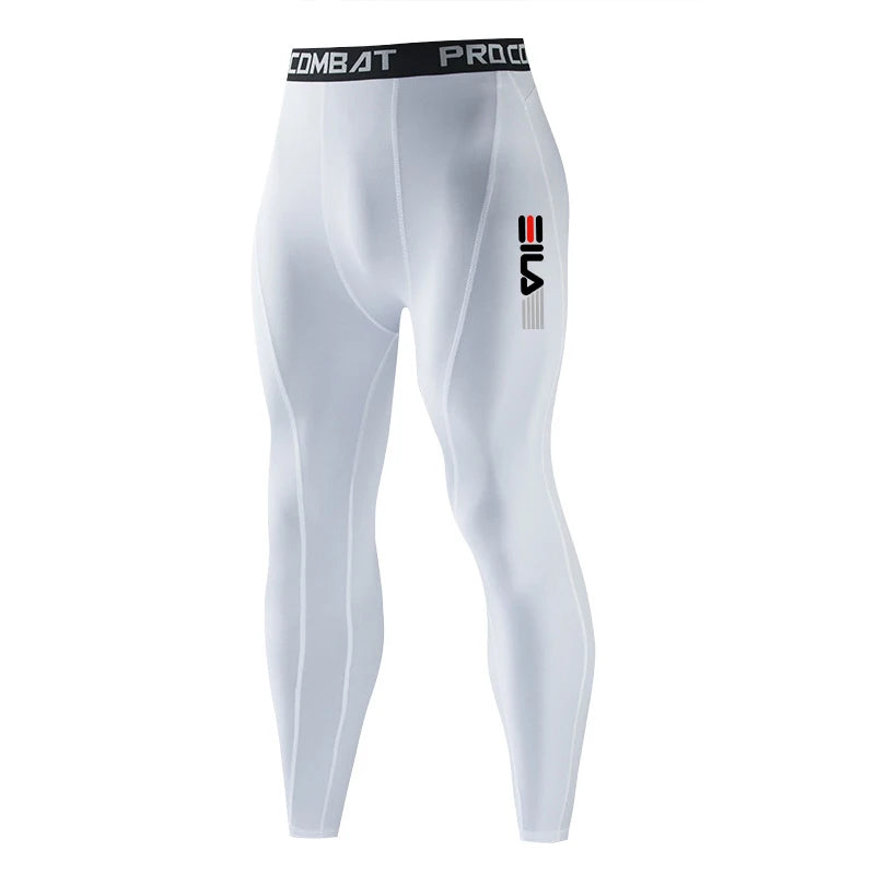 Men’s Compression Gym Pants – Bodybuilding Running Tights