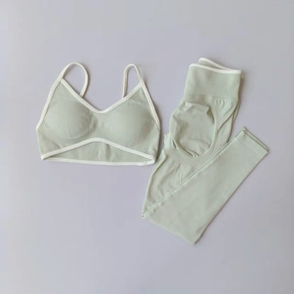 Women’s Seamless Workout Set – Bra & Leggings (2PC)