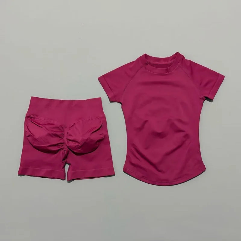 Seamless Workout Set for Women – Gym & Running Wear