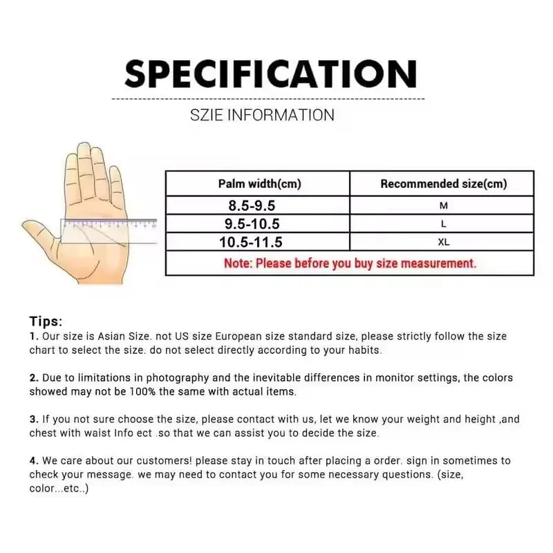 Full Finger Moto Gloves – Touchscreen & Breathable Design