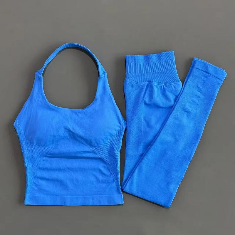 Breathable Yoga Tracksuit Set for Women (2PC)