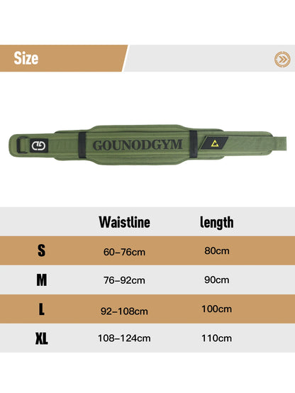 Powerlifting Waist Belt – Gym Squat Support Gear