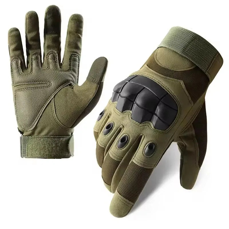 Full Finger Moto Gloves – Touchscreen & Breathable Design