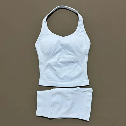 Seamless Running & Yoga Set – Women’s 2PC Fitness Outfit