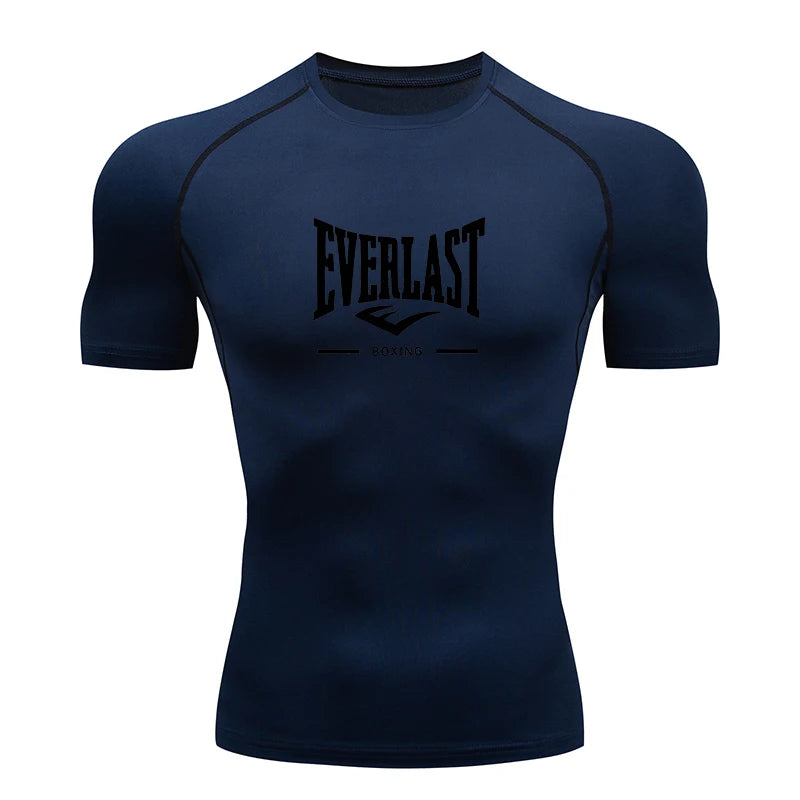 Men’s Workout T-Shirt – Compression Sportswear Training Top