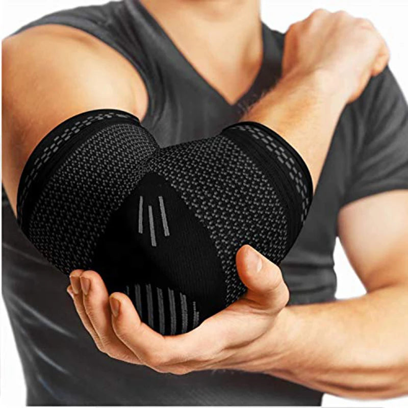 Elastic Arm Elbow Brace – Pain Relief & Support Sleeve