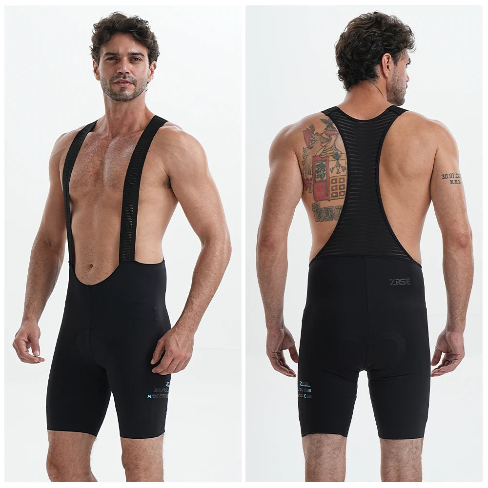 Men’s MTB Cycling Shorts – Shockproof Padded Bike Bibs