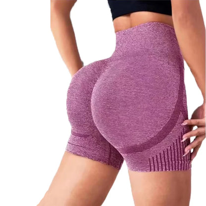 Fitness Yoga Shorts – Women’s High Waist Running Sports Shorts