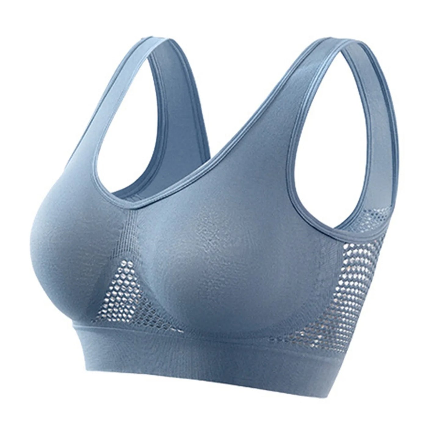 Women’s Yoga Sports Vest – Shockproof Support Gym Bra