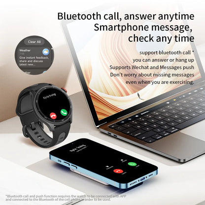 iGPSPORT Fitness Watch – 50+ Workout Tracking Smartwatch