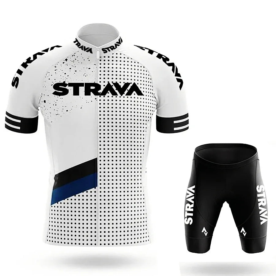 Men’s Road Bike Sportswear Set – Cycling Jersey & Shorts