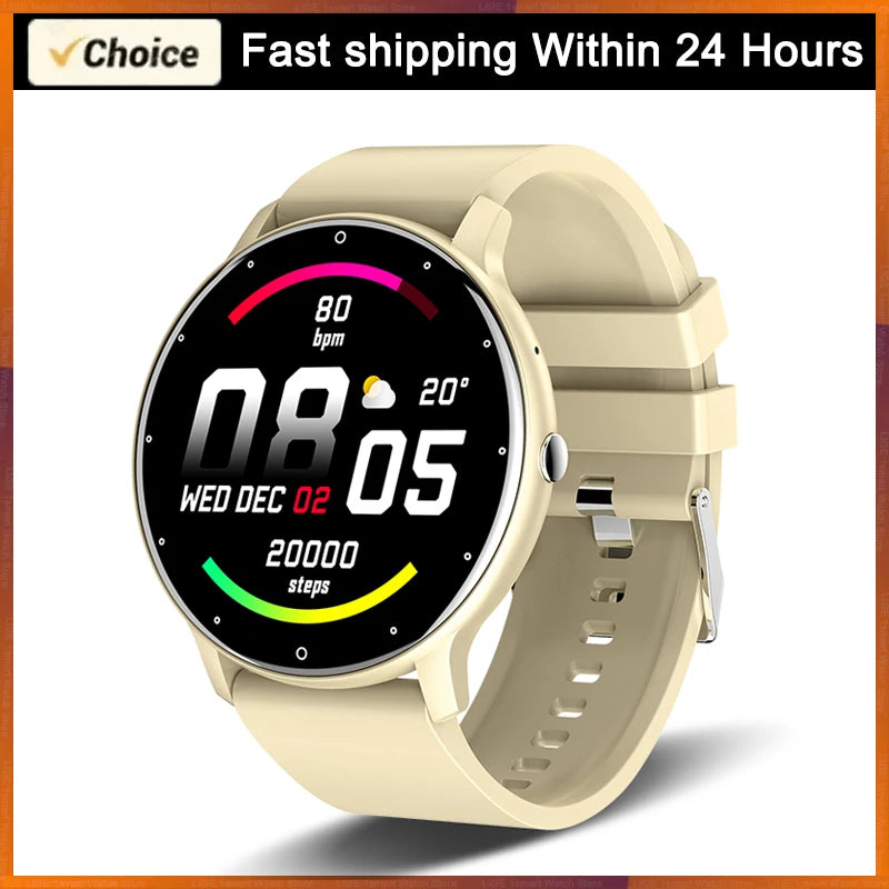LIGE 2026 Smart Watch – Waterproof Fitness & Heart Rate Tracker