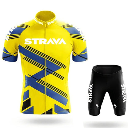 Men’s Road Bike Sportswear Set – Cycling Jersey & Shorts