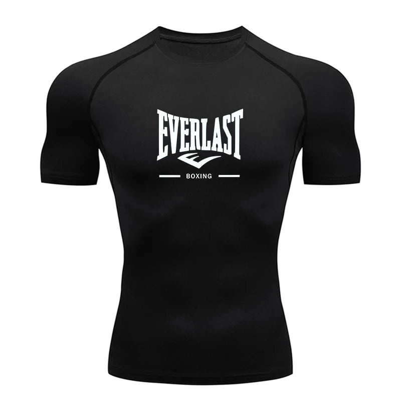 Men’s Workout T-Shirt – Compression Sportswear Training Top