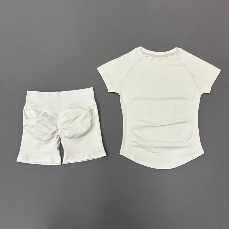 Seamless Workout Set for Women – Gym & Running Wear